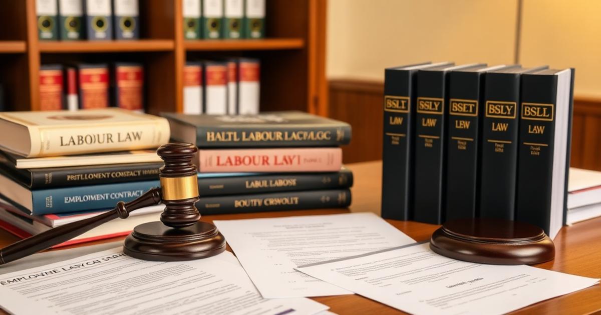 South African labour law books and employment contracts